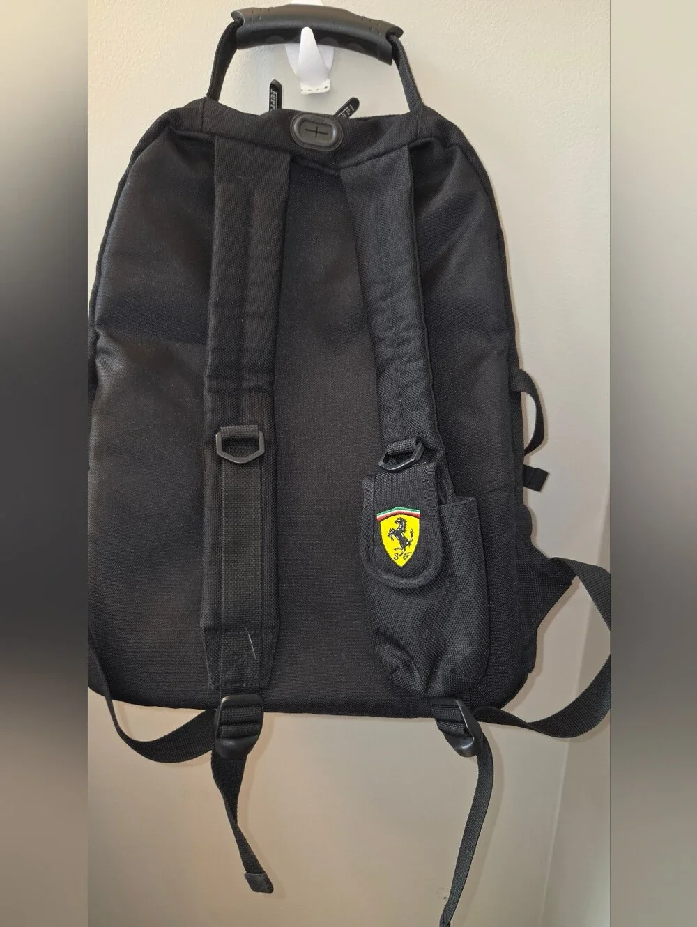 Vintage 2000s Ferrari Backpack Y2K Officially Licensed
